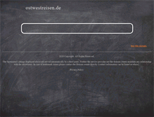 Tablet Screenshot of ostwestreisen.de